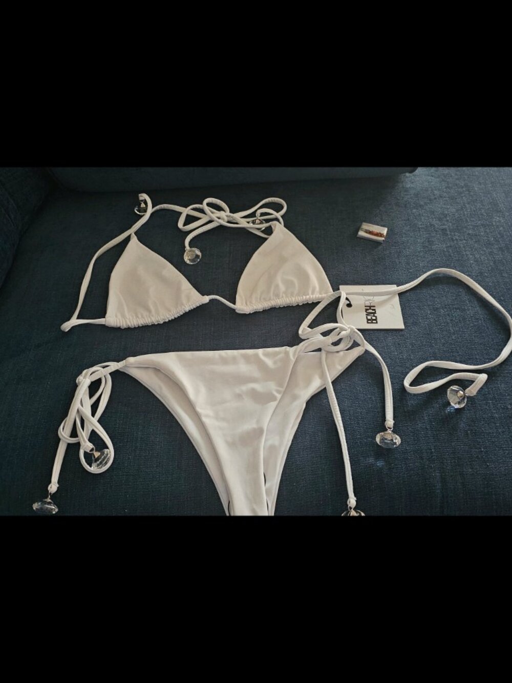 NWT! Beach Riot Beaded Matching Set - Picture 3 of 4
